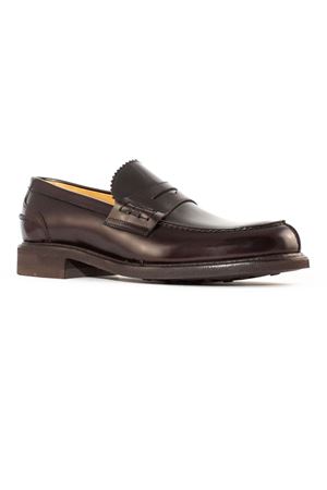 Dark brown shiny leather moccasin BERWICK 1707 | 11053CROKEX